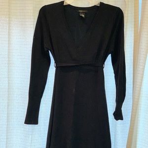 BCBG black sweater dress